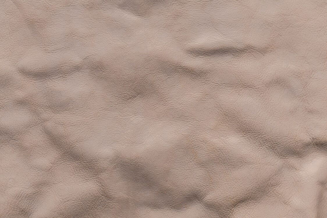 Beige Leather Fabric